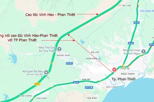 Làm đường 4.200 tỉ nối cao tốc Vĩnh Hảo-Phan Thiết với trung tâm TP Phan Thiết