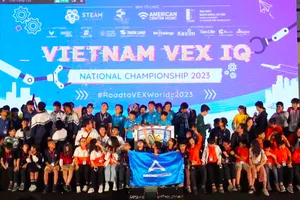20 đội robotics học sinh Việt Nam sẽ sang Mỹ thi đấu