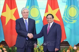 Thủ tướng Phạm Minh Chính hội kiến Tổng thống Kazakhstan