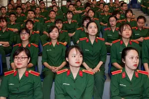 Điểm chuẩn của 17 trường quân đội, cao nhất 27,97 điểm