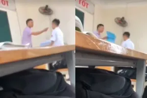 Thầy giáo bóp cằm, gọi học sinh là "con chó này" bị tạm đình chỉ