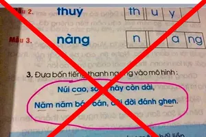 Bộ GD&ĐT: Nội dung 'Giã gạo thổi cơm' không có trong sách giáo khoa