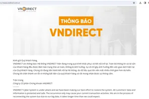 Sau sự cố tại VNDIRECT, Uỷ ban Chứng khoán Nhà nước nói gì?