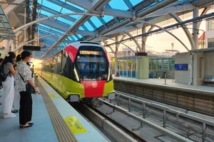 Hai tuyến tàu metro ở Hà Nội có thể tạm dừng do Siêu bão số 3