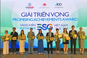 3 doanh nghiệp xuất sắc giành giải thưởng Sáng kiến ESG Việt Nam 2024