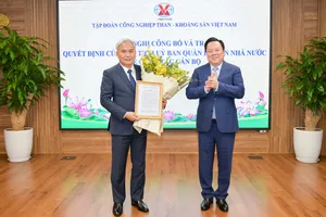 Tập đoàn Công nghiệp Than - Khoáng sản Việt Nam có tân Tổng Giám đốc