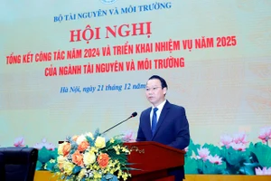 Bộ Tài nguyên và Môi trường quyết tâm kiện toàn, đảm bảo bộ máy tinh gọn