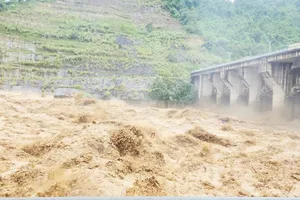 Hoàn lưu bão số 3 gây mưa lũ lớn, Thủy điện Khe Bố đảm bảo an toàn hồ chứa và hạ du