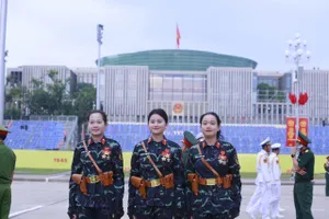 Nữ chiến sĩ khối Biệt động Sài Gòn chia sẻ khi ra Bắc tập luyện cho lễ A80