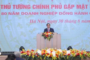 Chính phủ cam kết luôn sát cánh, chia sẻ, đồng hành cùng cộng đồng doanh nghiệp