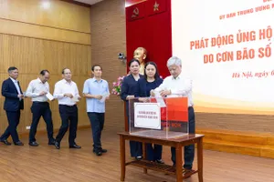 Ủy ban Trung ương MTTQ Việt Nam phát động ủng hộ đồng bào bị thiệt hại do cơn bão số 10