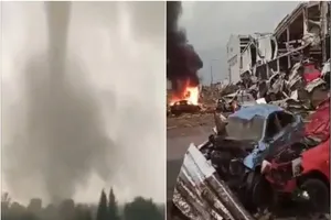 Vòi rồng gây thiệt hại nặng nề ở Czech