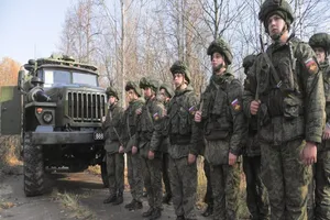 Lính Nga ở biên giới Ukraine. Ảnh: MOSKVA NEWS AGENCY