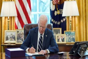 Tổng thống Mỹ Joe Biden. Ảnh: AP