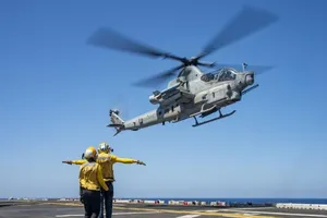  Tàu USS Essex tập trận ở biển của Philippines. Ảnh: SCMP