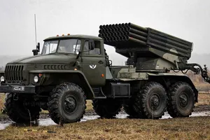 VIDEO: Ukraine nã đạn vào hệ thống pháo phản lực Grad của Nga