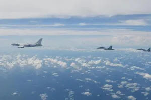 Trung Quốc lại tập trận quanh Đài Loan khi đoàn nghị sĩ Mỹ tới hòn đảo 