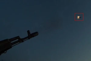 VIDEO: Thiện xạ Nga bắn rơi UAV Ukraine chỉ với 1 phát súng 