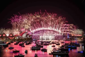 VIDEO, ẢNH: Úc đón năm mới 2025 