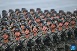 Chùm ảnh: Trung Quốc trước giờ duyệt binh mừng chiến thắng 