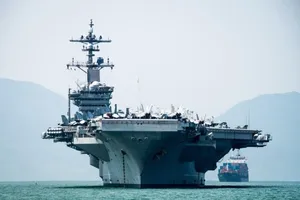 Tàu sân bay USS Carl Vinson của Mỹ. Ảnh: US NAVY