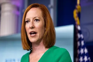 Thư ký báo chí Nhà Trắng Jen Psaki. Ảnh: EPA