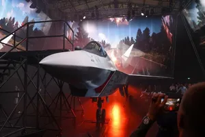 Máy bay chiến đấu tàng hình “Checkmate”. Ảnh: BLOOMBERG