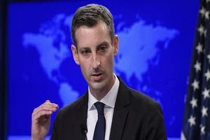 Phát ngôn viên Bộ Ngoại giao Mỹ Ned Price. Ảnh: AP