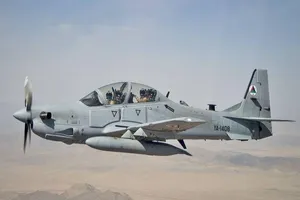 Cường kích A-29 Super Tucano do Brazil sản xuất. Ảnh: US AIR FORCE