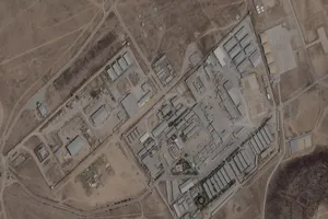 Ảnh chụp vệ tinh khu phức hợp bí mật của CIA ở ngoại ô thủ đô Kabul (Afghanistan). Ảnh: PLANET LABS