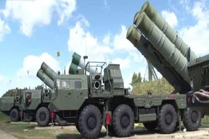 Hệ thống tên lửa đất đối không S-500 của Nga. Ảnh: CASPIAN NEWS