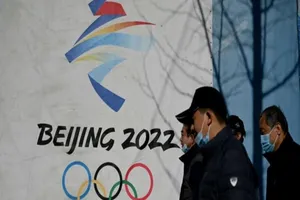 Trung Quốc cảnh báo các nước phương Tây tẩy chay Olympic 2022 sẽ phải "trả giá". Ảnh: AFP