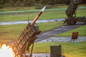 Hệ thống phòng không Patriot. Ảnh: AFP