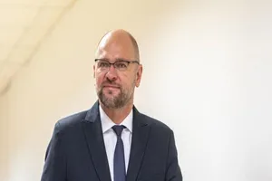 Bộ trưởng Kinh tế Slovakia Richard Sulik. Ảnh: EPA-EFE