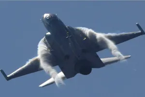 Chiến đấu cơ JF-17 do Trung Quốc sản xuất được Không quân Pakistan sử dụng. Ảnh: REUTERS