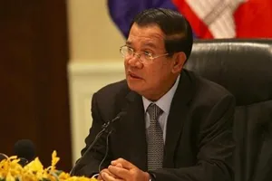 Thủ tướng Campuchia Hun Sen. Ảnh: PRIMIUM TIMES