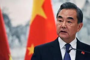 Bộ trưởng Ngoại giao Trung Quốc Vương Nghị. Ảnh: YONHAP