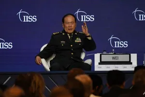  Bộ trưởng Quốc phòng Trung Quốc Ngụy Phượng Hòa. Ảnh: AFP