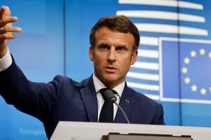 Tổng thống Pháp Emmanuel Macron. Ảnh: AFP