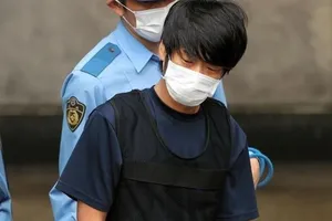 Nghi phạm Tetsuya Yamagami. Ảnh: ASAHI SHIMBUN