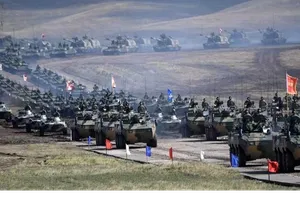 Cuộc tập trận Vostok 2018 diễn ra tại vùng Ngoại Baikan (miền đông Nga). Ảnh: MODERN DIPLOMACY