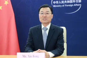 Thứ trưởng Ngoại giao Trung Quốc Tạ Phong. Ảnh: BỘ NGOẠI GIAO TRUNG QUỐC