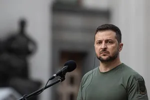 Tổng thống Ukraine - ông Volodymyr Zelensky. Ảnh: GETTY IMAGES