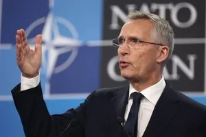 Tổng thư ký Tổ chức Hiệp ước Bắc Đại Tây Dương (NATO) Jens Stoltenberg. Ảnh: GETTY IMAGES