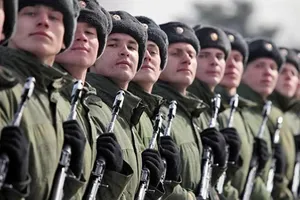 Hình ảnh quân nhân Nga. ẢNH VITALY V. KUZMIN