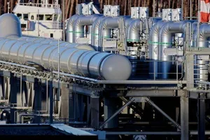 Một trạm bơm khí thuộc đường ống NORD STREAM 2 ở Lubmin, Đức. ẢNH: THE GUARDIAN