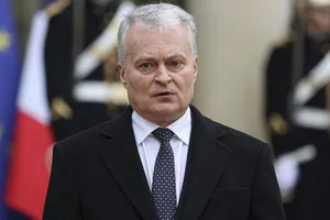 Tổng thống Lithuania - ông Gitanas Nausea. Ảnh: VCG