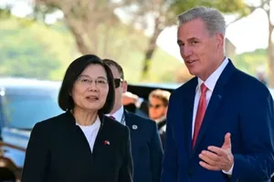 Bà Thái Anh Văn gặp Chủ tịch Hạ viện Mỹ Kevin McCarthy