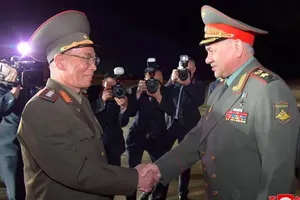 Phái đoàn Nga, Trung tới Bình Nhưỡng kỷ niệm ngày Nam-Bắc Triều đình chiến