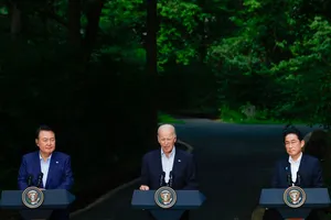 Thượng đỉnh Mỹ-Nhật-Hàn: 3 lãnh đạo phản đối Trung Quốc hung hăng ở Biển Đông